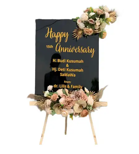 Papan Bunga Akrilik Sambirobyong