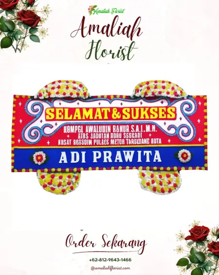 Papan Bunga Ucapan Selamat Sambirobyong